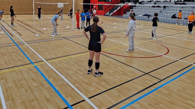 compétition volley-ball à st didier de formans